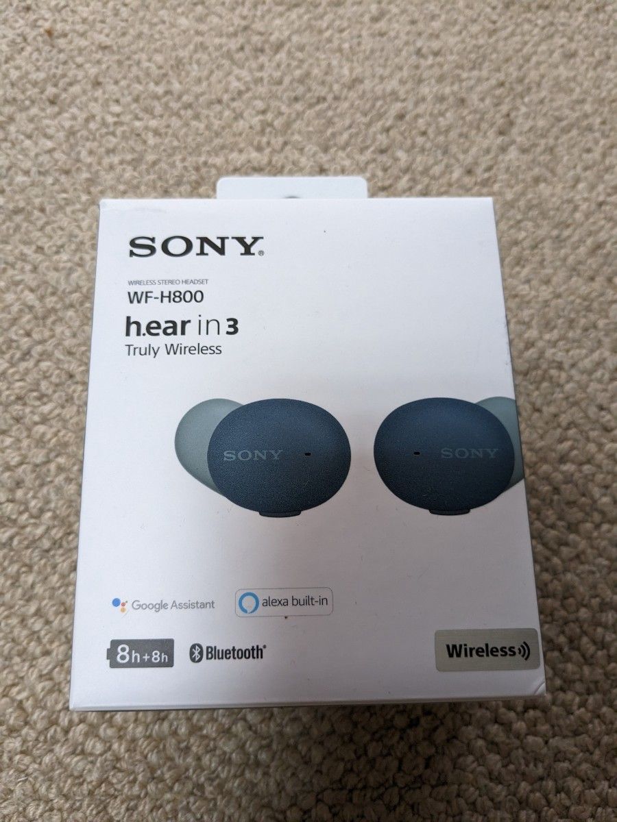 ワイヤレスステレオヘッドセット WF-H800（L） ブルー ソニー SONY