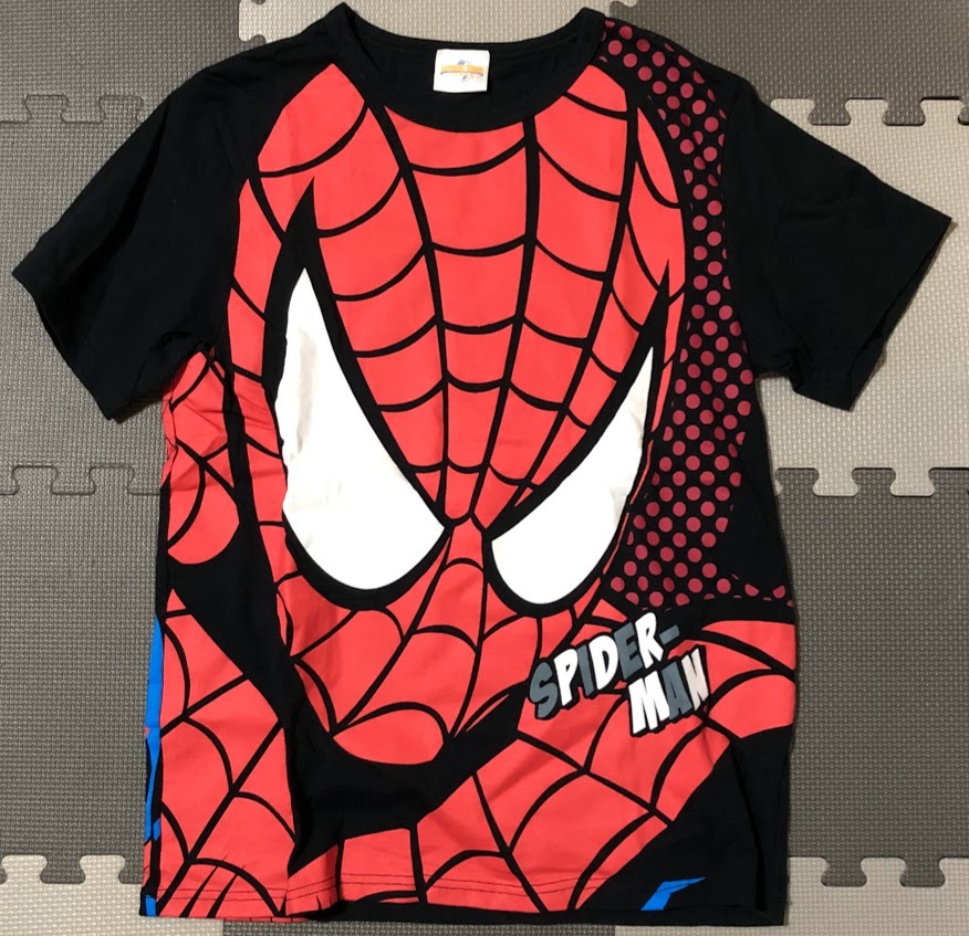 ユニバーサルスタジオジャパン スパイダーマン Tシャツ 半袖 Mサイズ ★即決★ ビックプリント MARVEL USJ UNIVERSAL STUDIOS JAPAN の画像1