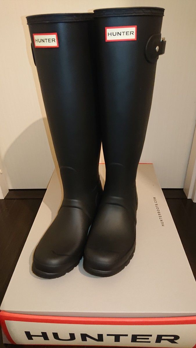 予約中!】 新品 ブーツ □新品未使用□ HUNTER ショート レインブーツ