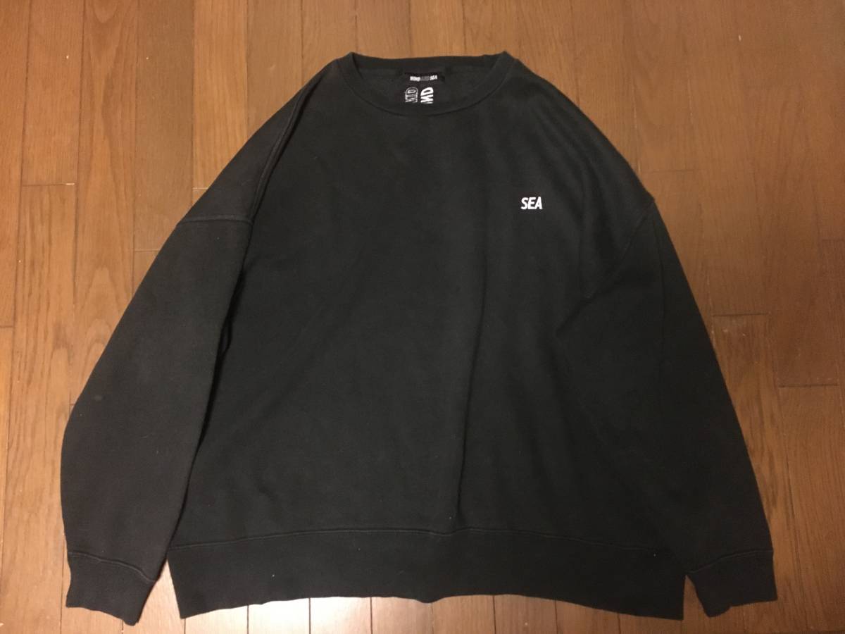 売れ筋介護用品も！ 即決!!黒L SEAスウェットWDSウィンダンシーSWEAT