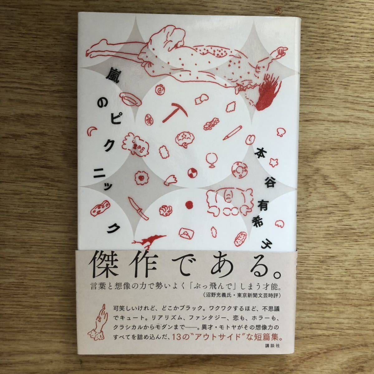 ◎ 本谷有希子《嵐のピクニック》◎講談社 (帯・単行本) 送料\150◎_画像1