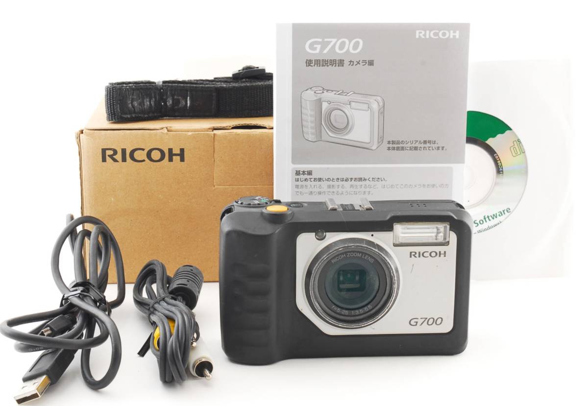 リコー RICOH G700 防水・防塵・耐衝撃 《元箱・取説付き完動品