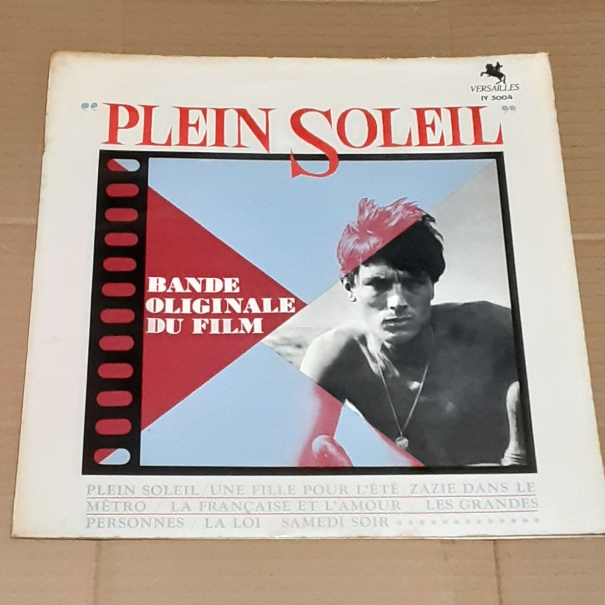 LP フランス映画主題曲集 Plein Soleil 1963年・IY-5004・サントラ アランドロン 太陽がいっぱい_画像1