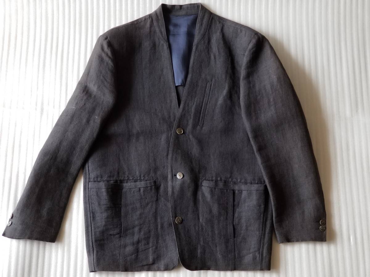 貴重80sイッセイミヤケISSEYMIYAKE春夏ジャケットクリーニング済-