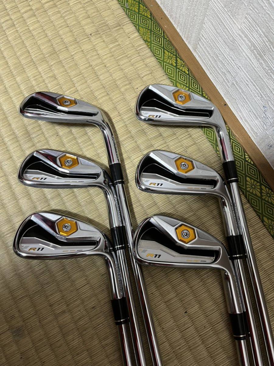 茄子紺 【名器】TaylorMade テーラーメイド R11 アイアンセット メンズ