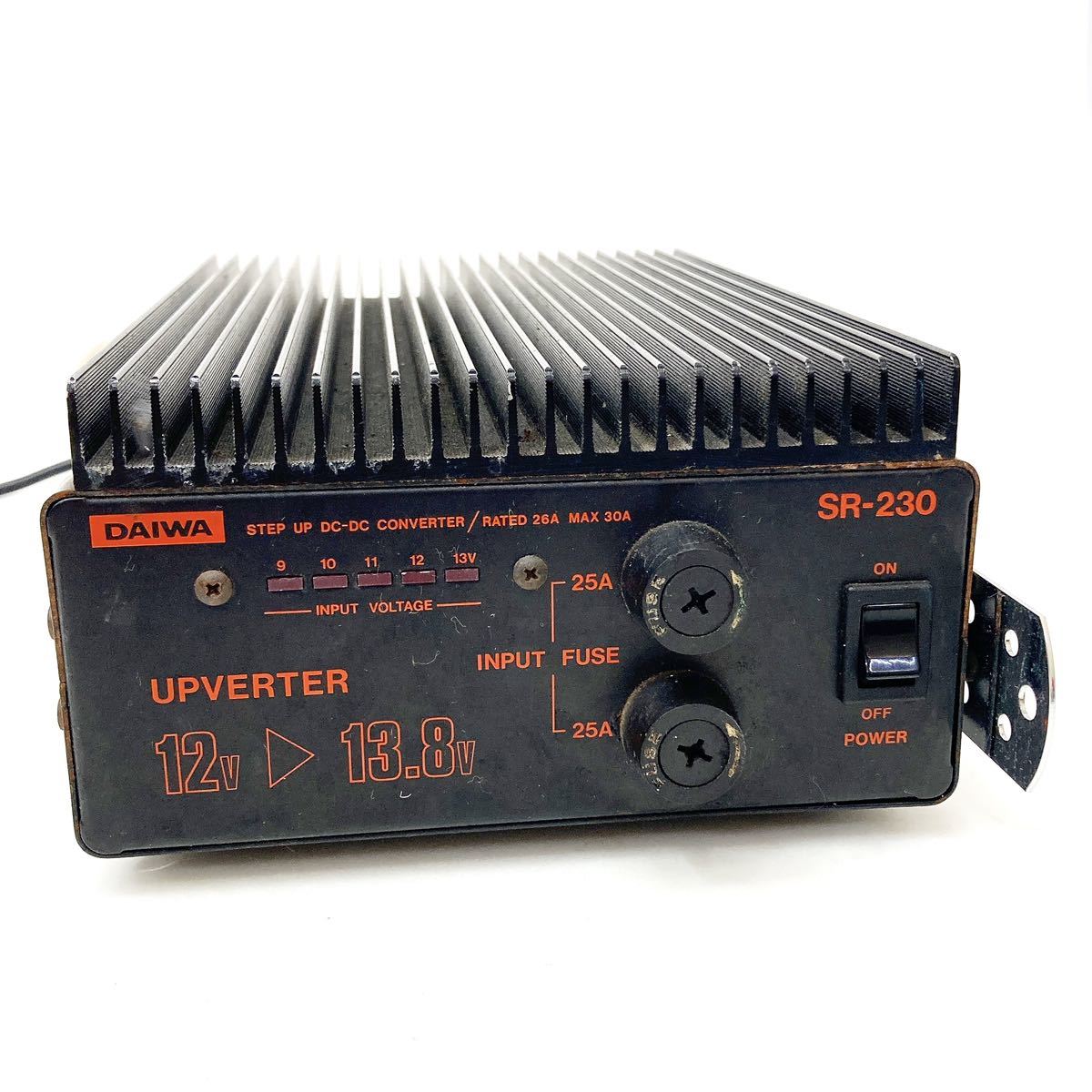 Yahoo!オークション - DAIWA SR-230 アップバーター 12v 13.8v Yahoo!オークション - DAIWA SR-230 アップバーター 12v 13.8v