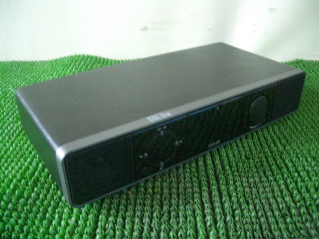 ◆maxell　マクセル　MXSP-3000　iPod対応2.1chデッキスピーカー　_画像1