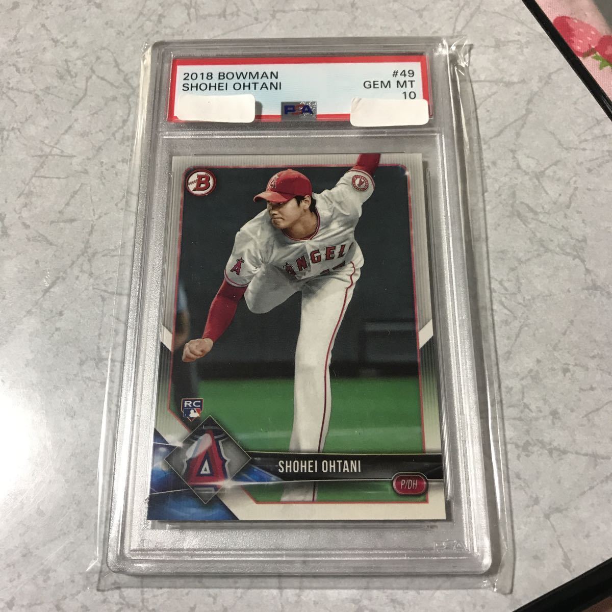 PSA 10 GEM MT 鑑定済] 大谷翔平 MLB ルーキーカード RC Bowman 2018