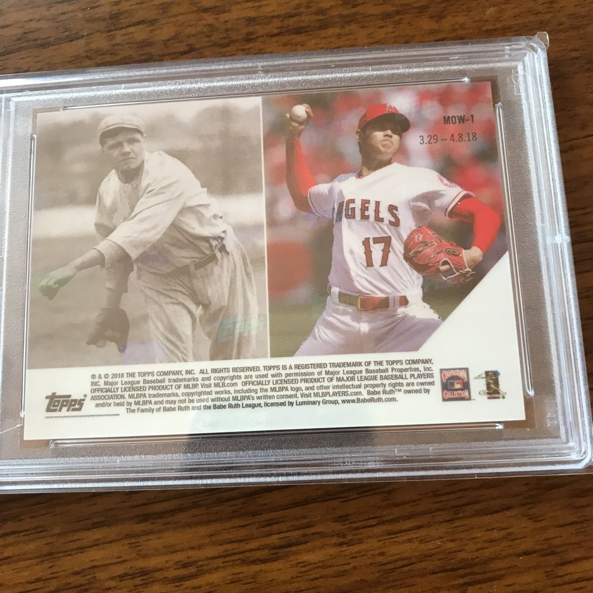 PSA 10 GEM MT 鑑定済 大谷翔平 MLB ルーキーカード topps now 2018