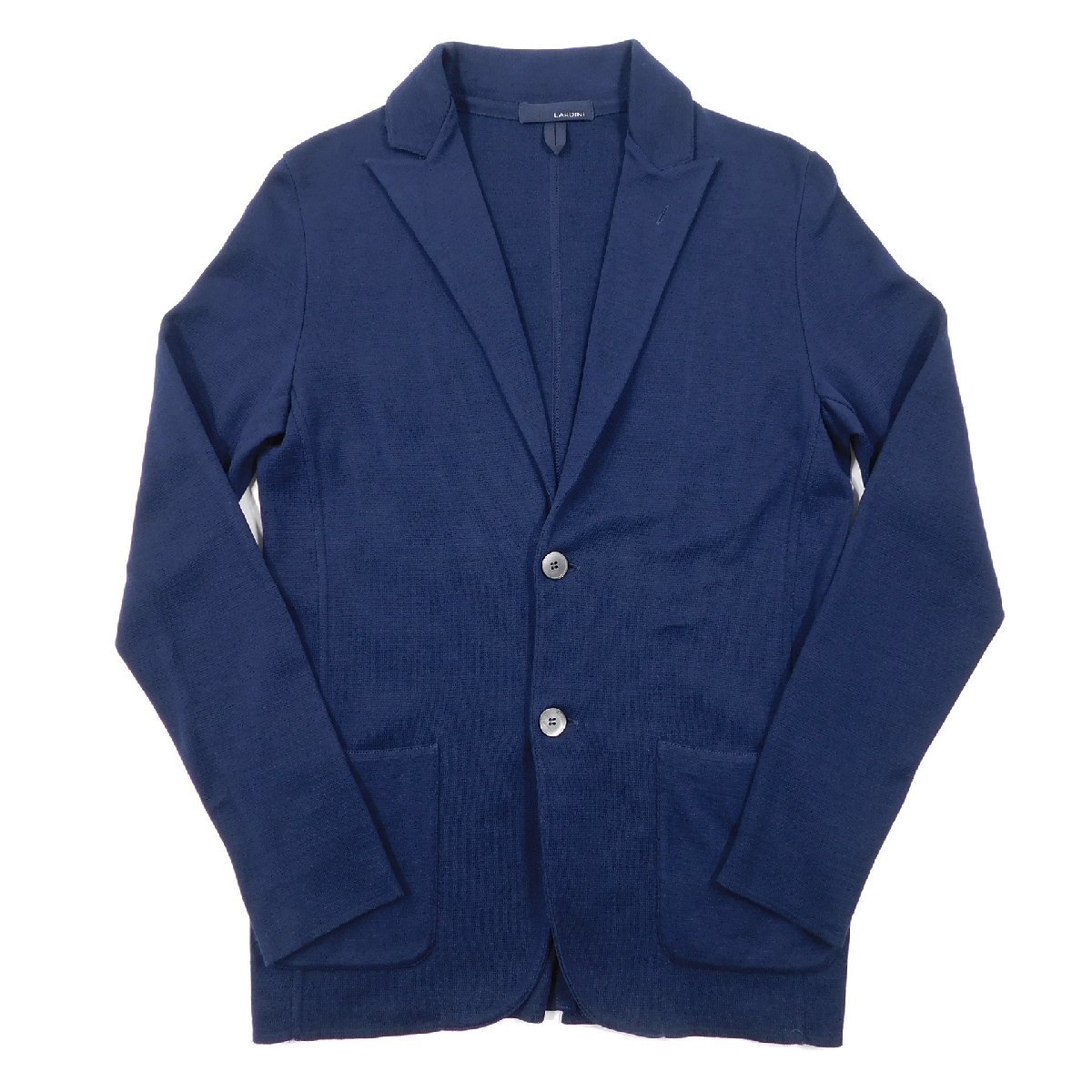 LARDINI ラルディーニ ニットジャケット コットン ネイビー size XS