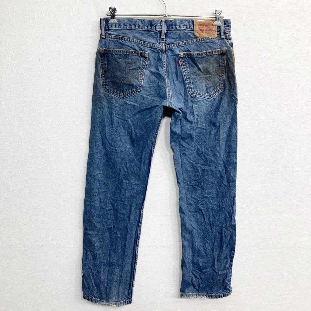 Levi's 505 デニムパンツ W34 リーバイス レギュラーフィット ブルー メキシコ製 古着卸 アメリカ仕入 2303-999_画像7