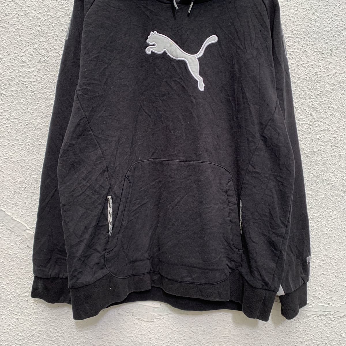 PUMA тренировочный Parker Youth размер XL 160 черный серый Puma Logo вышивка f-ti- спорт б/у одежда . America скупка a502-5791