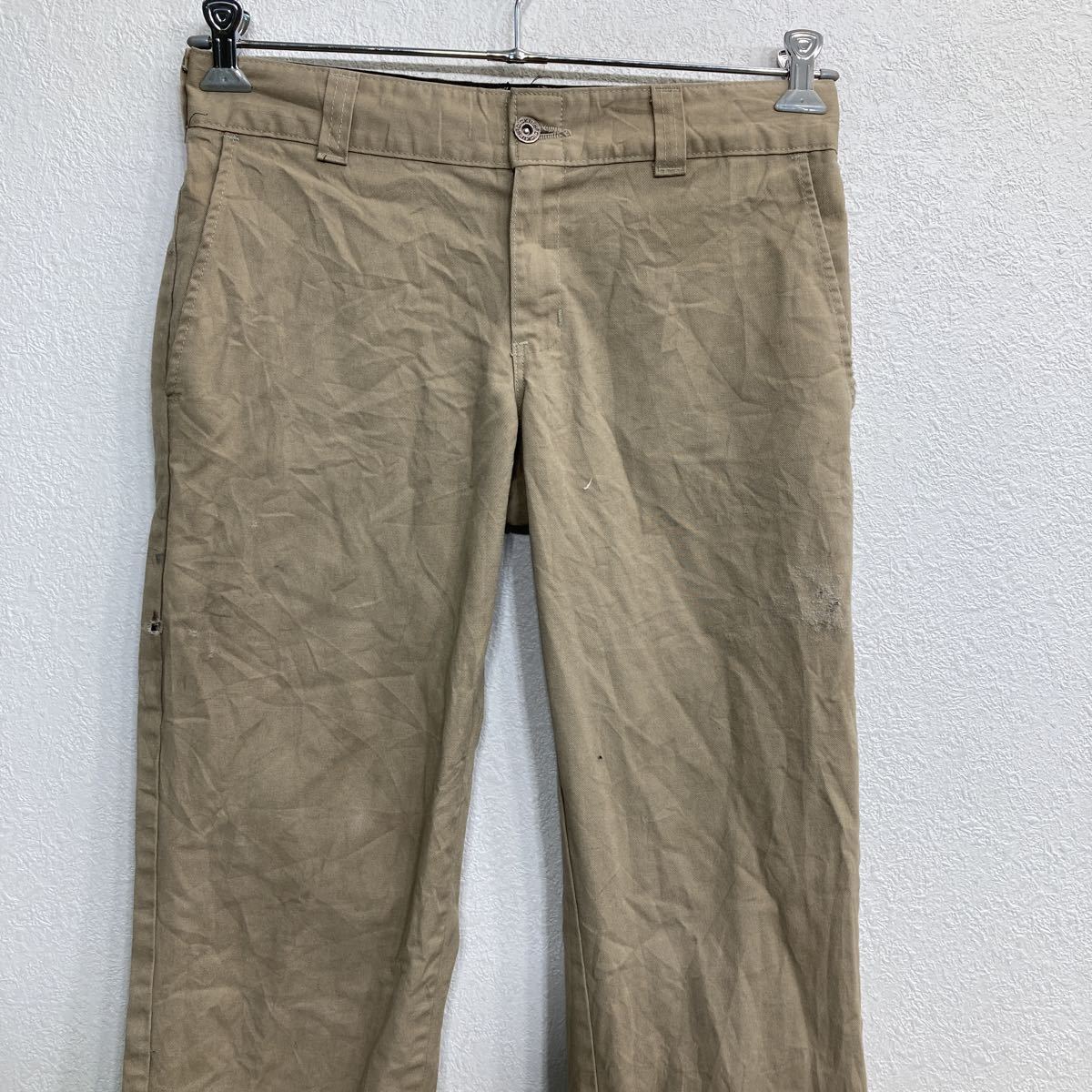 Dickies ワークパンツ W30 ディッキーズ ベージュ メキシコ製 古着卸 アメリカ仕入 2303-216_画像2