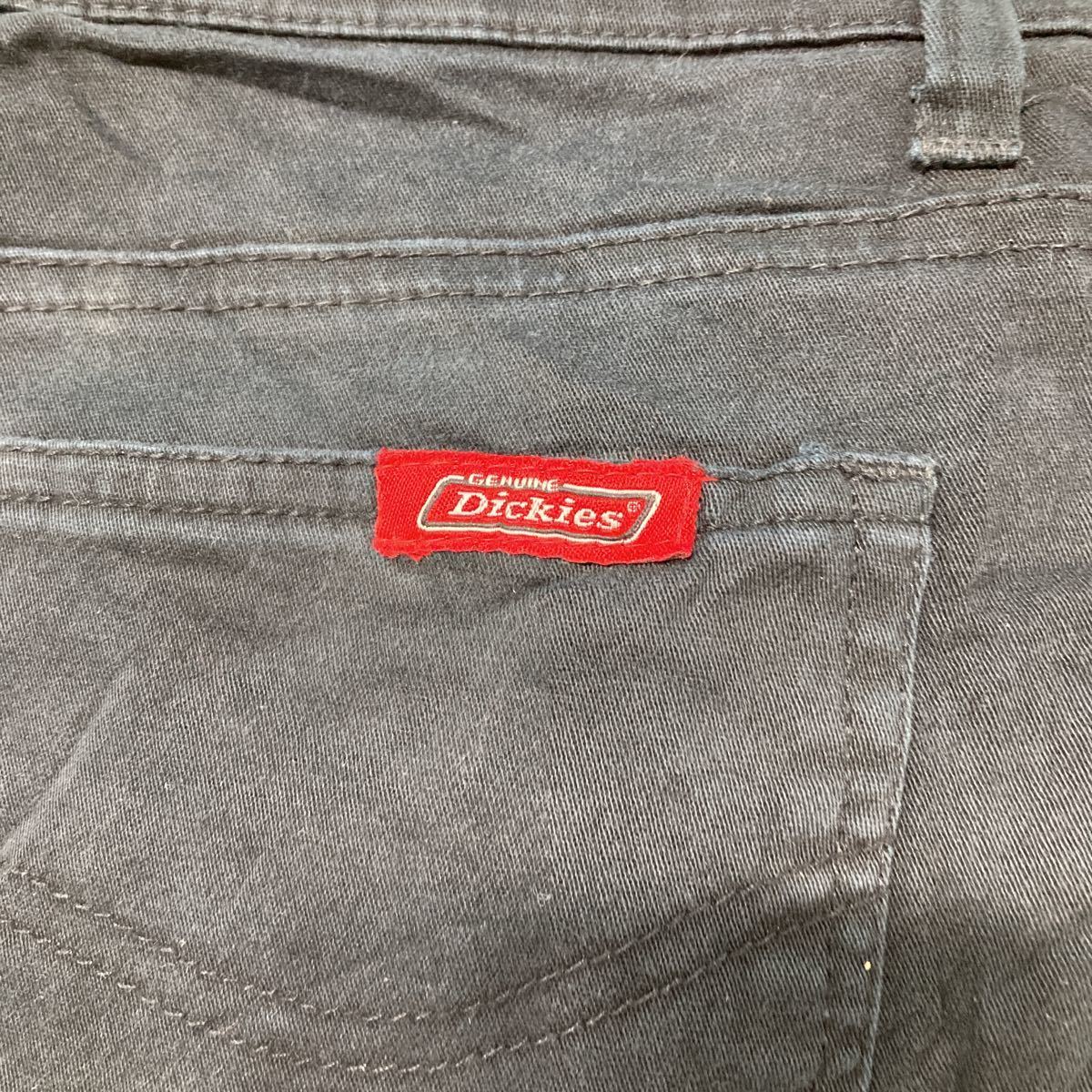 Dickies длинные брюки W34 Dickies женский черный б/у одежда . America скупка b503-72