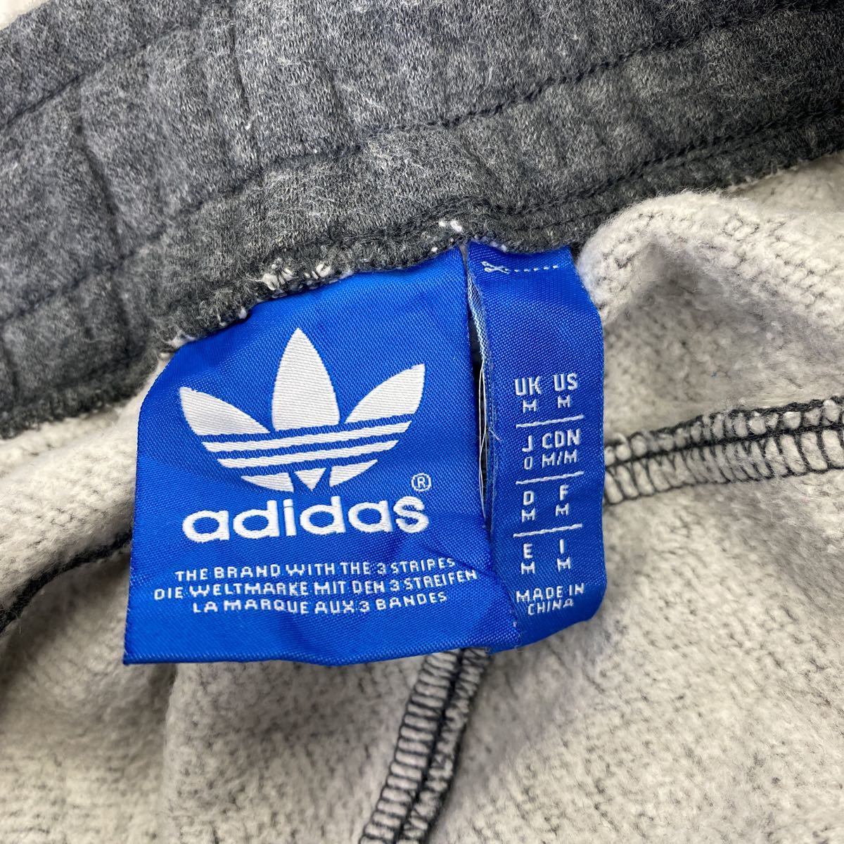 adidas スウェットパンツ W30位 サイズ表記M アディダス スポーツ チャコールグレー 古着卸 アメリカ仕入 2303-296_画像7