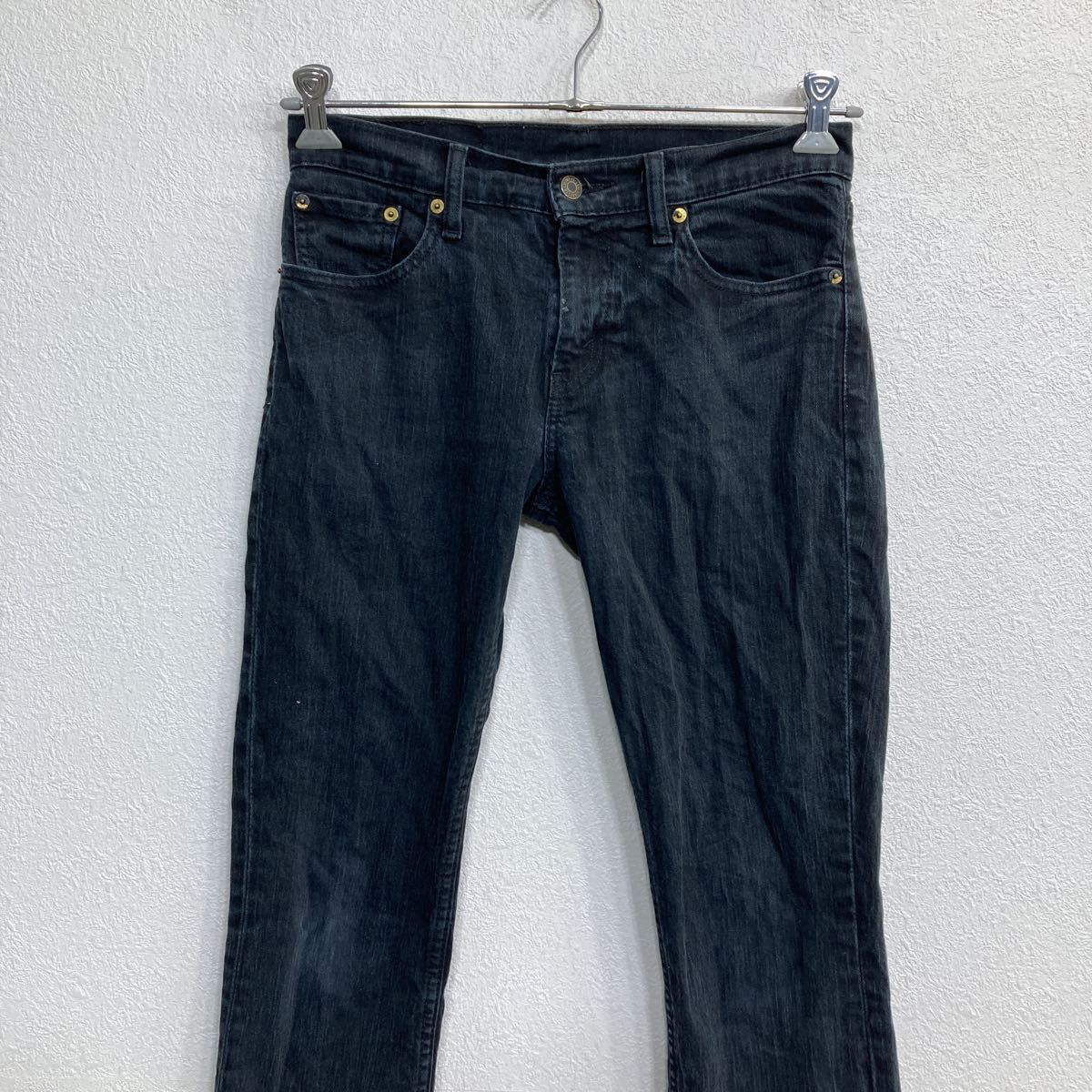 Levi's 511 デニムパンツ W29 リーバイス スキニー スリムフィット ブラック メキシコ製 古着卸 アメリカ仕入 2303-338_画像2