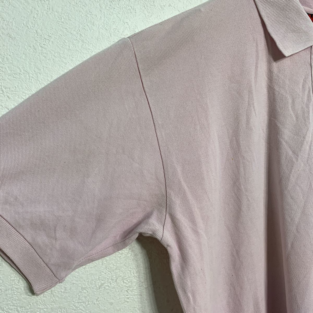 KAPPA 半袖 ポロシャツ L ピンク カッパ スポーツ ビッグサイズ 古着卸 アメリカ仕入れ a407-5632_画像4