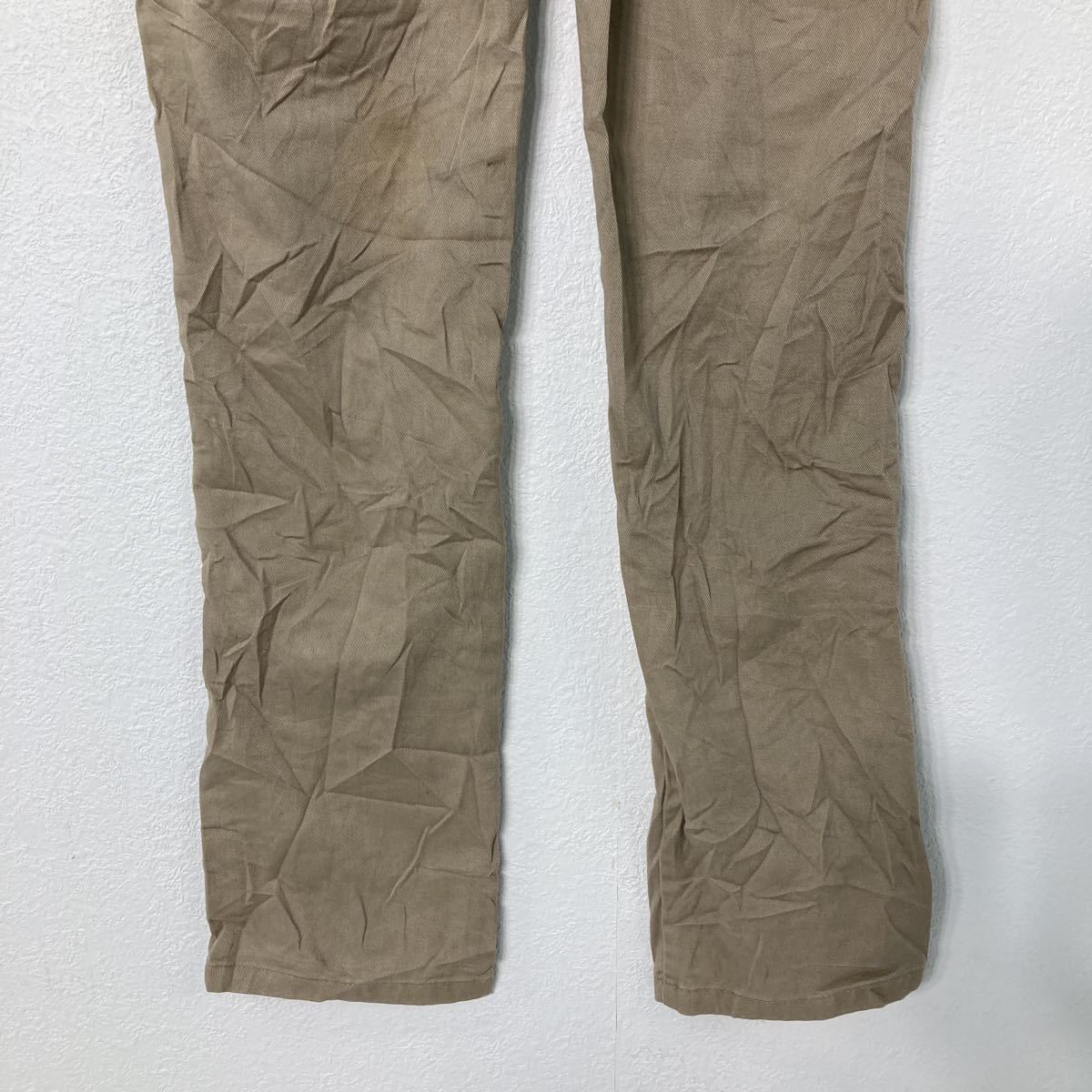 Dickies ワークパンツ W28 ディッキーズ ウィメンズ レディース ベージュ 古着卸 アメリカ仕入 b503-190_画像8