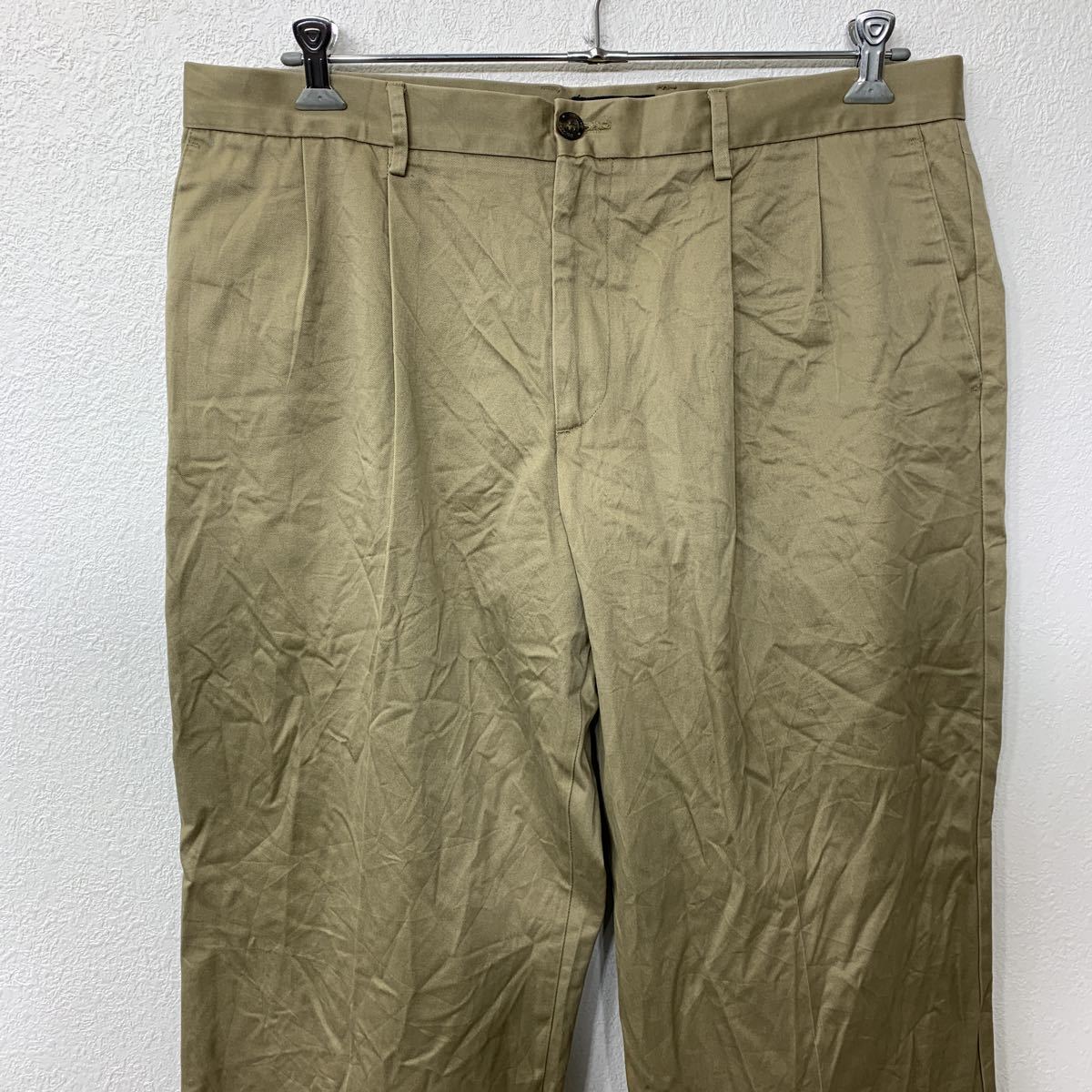 DOCKERS チノパンツ W38 ドッカーズ ビッグサイズ ブラウン 古着卸 アメリカ仕入 2303-647_画像2