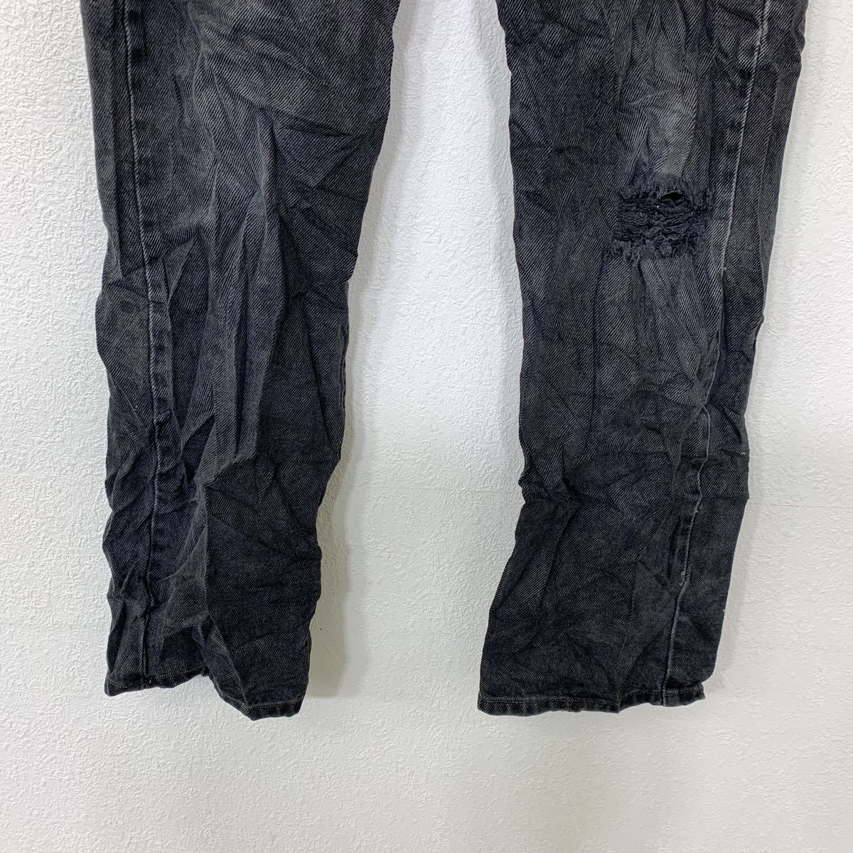 Levi's 550 デニムパンツ W29 リーバイス メキシコ製 ブラック 古着卸 アメリカ仕入 2303-763_画像3