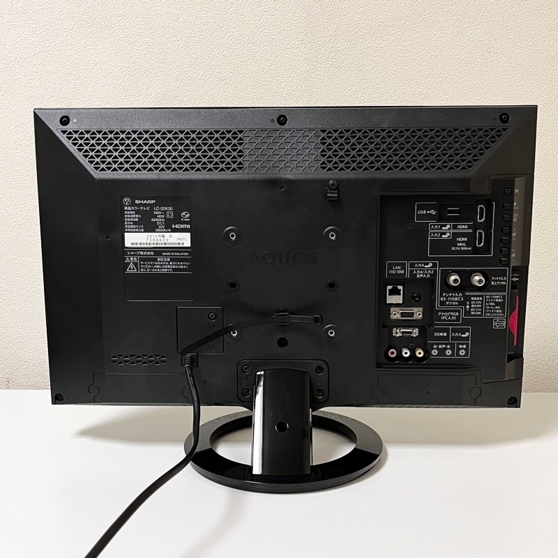 SHARP アクオス LC-22K30 フルHD 22V型ワイド液晶テレビ|Yahoo SHARP アクオス LC-22K30 フルHD 22V型ワイド液晶テレビ|Yahoo
