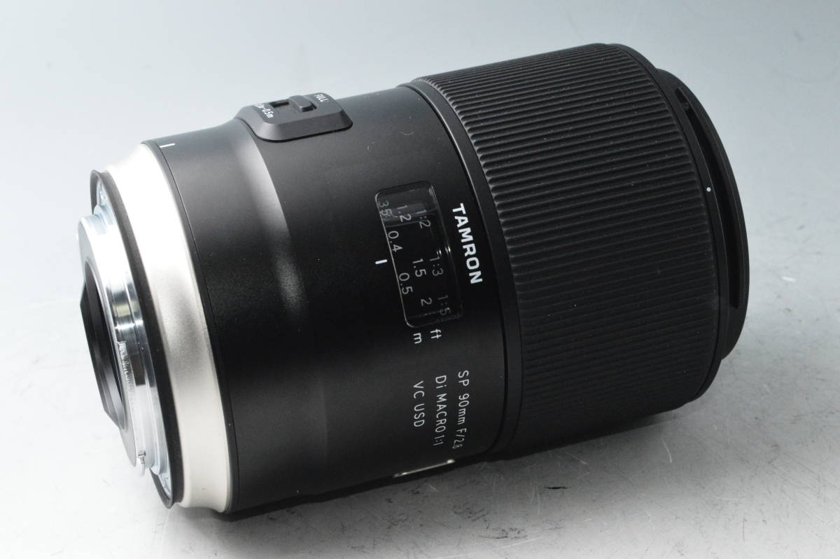 #9405【外観美品】 TAMRON タムロン SP 90mm F2.8 Di MACRO 1:1 VC USD/Model F017E（キヤノンEF用）_画像4