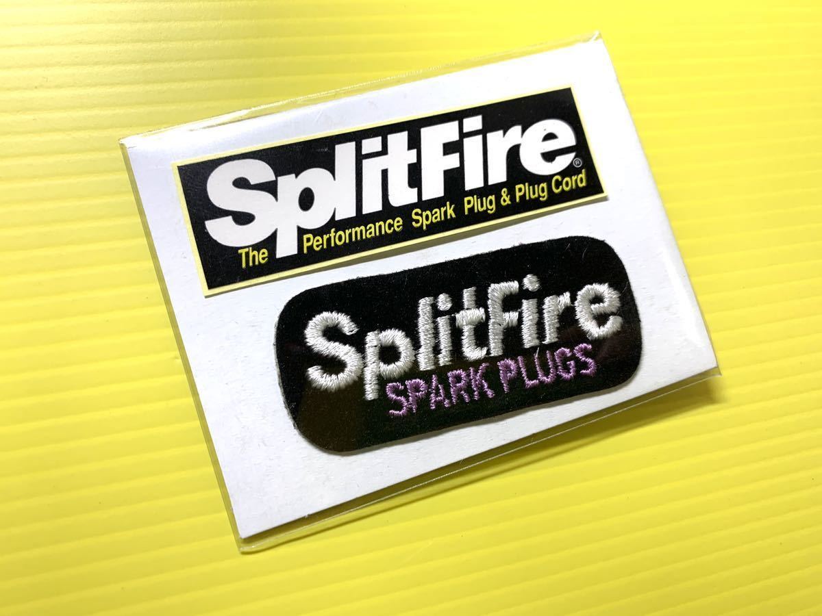 非売品 SplitFire スプリットファイアー 販促 エンブレム 刺繍ワッペン ステッカー セット ツナギ カスタム　ガレージ_取引事項等了承の上参加下さい