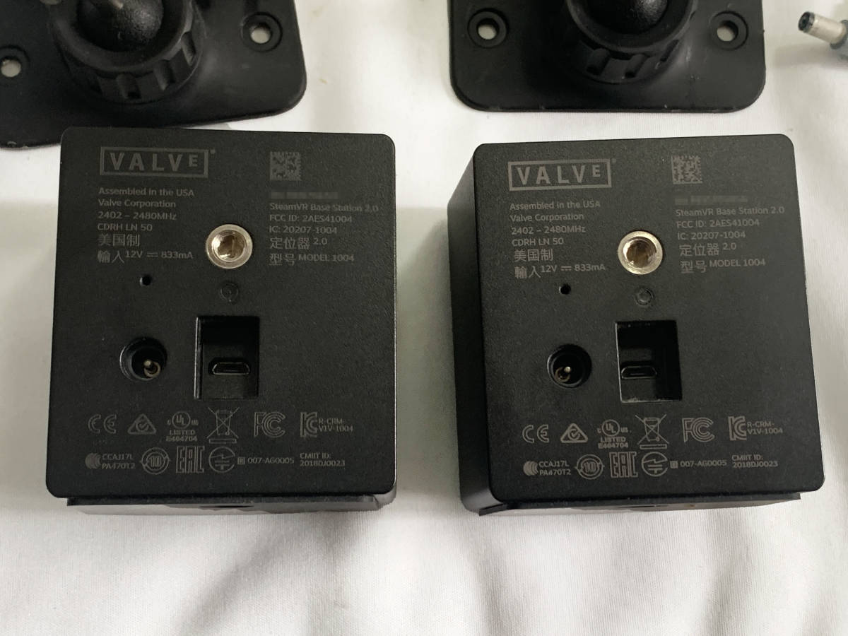 美品 Valve ベースステーション 2.0 VIVE Pro Valve Index 用StreamVR