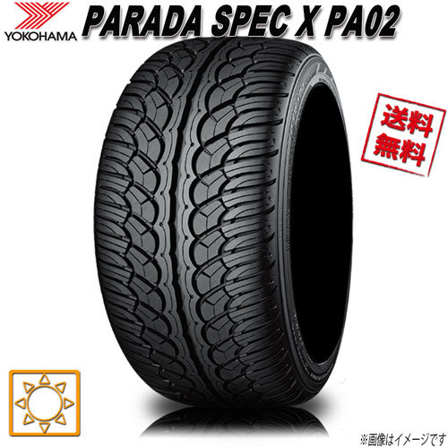 サマータイヤ 送料無料 ヨコハマ PARADA SPEC X PA02 パラダ 305/45R22インチ 118V 1本_画像1