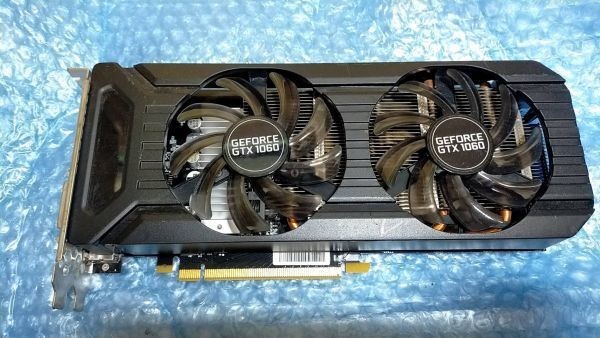 お見舞い GeForce GTX1060 W グラフィックボード GDDR5 6144MB 6GB