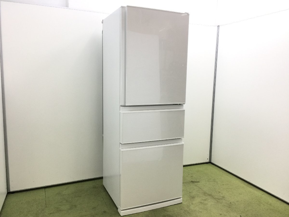 2022年製 極美品☆三菱 MITSUBISHI 冷凍冷蔵庫 3ドア 330L 右開き 自動