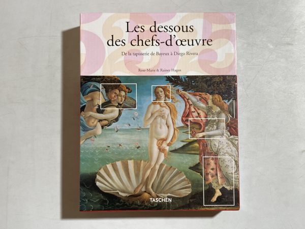Les dessous des chefs-d'oeuvre / 2005年 taschen 洋書 西洋美術 名作の裏側 2冊セット 函入り_画像1