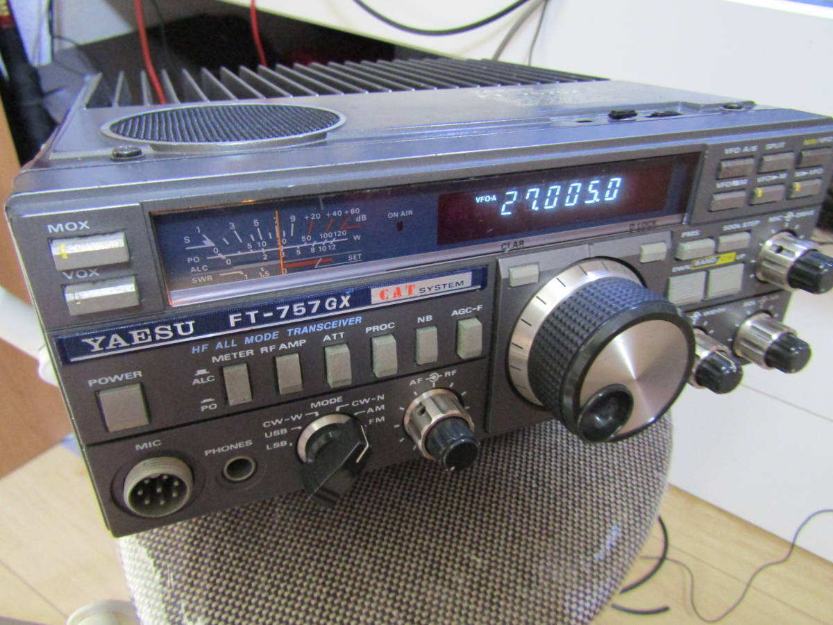 Yahoo!オークション - YAESU FT-757GX 通電・送受信確認 CW Yahoo!オークション - YAESU FT-757GX 通電・送受信確認 CW