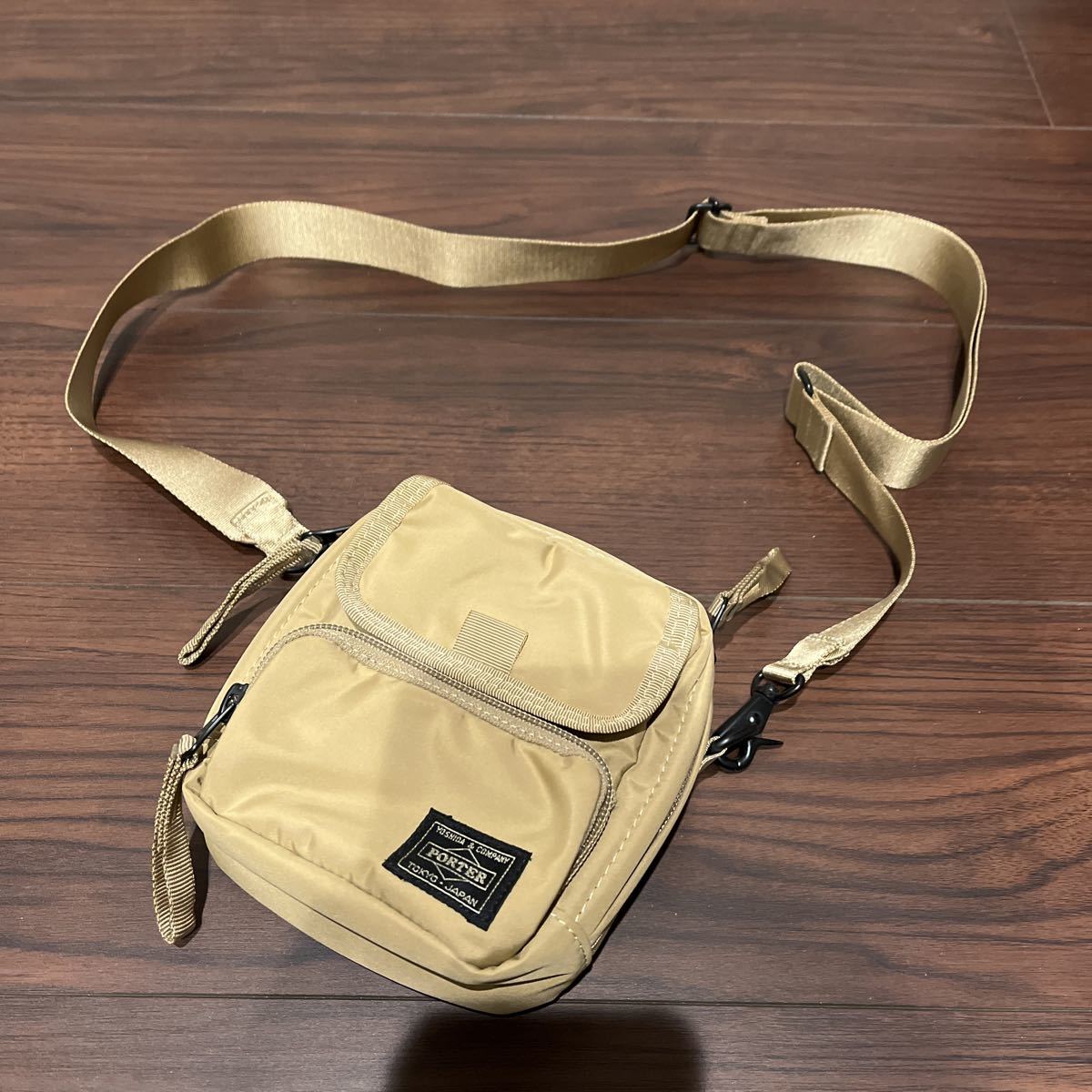 中古美品】PORTER ミニショルダーバッグベージュ系|代購幫