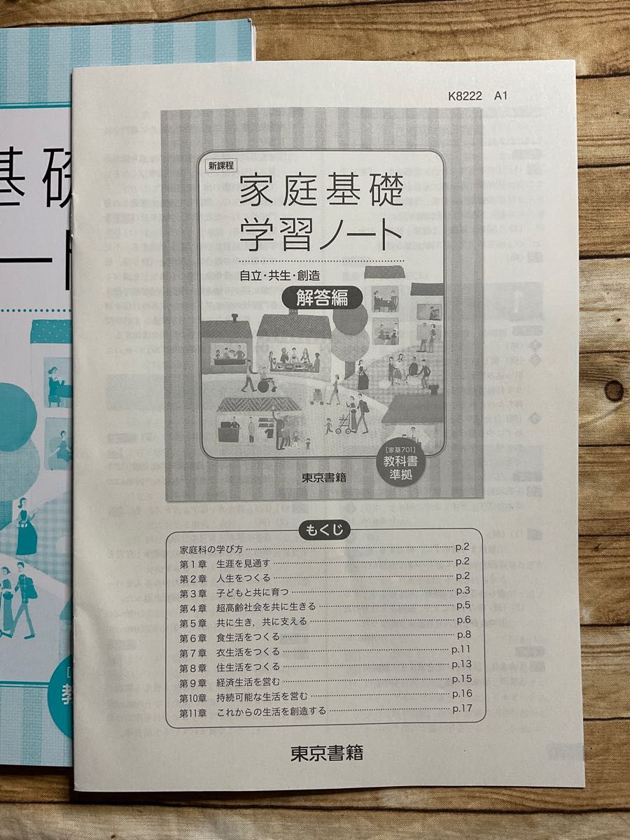 家庭基礎 学習ノート 新課程 家基701 教科書準拠 東京書籍 新品 家庭基礎 学習ノート 新課程 家基701 教科書準拠 東京書籍 新品