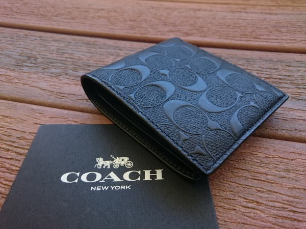 日本未発売　COACH 3 In 1 Wallet In Signature Leather 型番：75371　本物をお届け!!