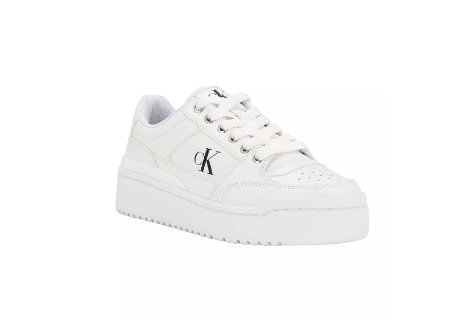 日本未発売　Calvin Klein Alondra Casual Platform Lace-Up Sneakers　スニーカー　直営店から本物をお届け！