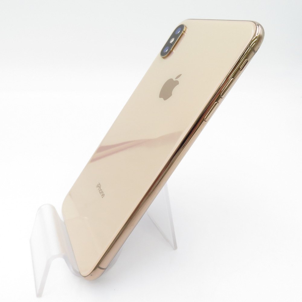 ジャンク品 1円スタート Apple iPhone XS Max au版 MT6T2J/A 64GB ゴールド SIMロックあり ネットワーク利用制限▲ 本体のみの画像1