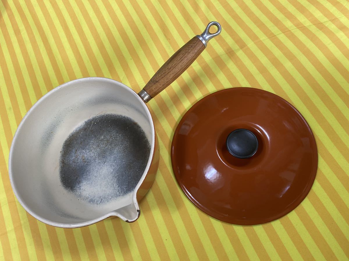 ru* Crew ze Vintage деревянный руль кастрюля с одной ручкой 14 16 18 20 22 5 шт. комплект LE CREUSET