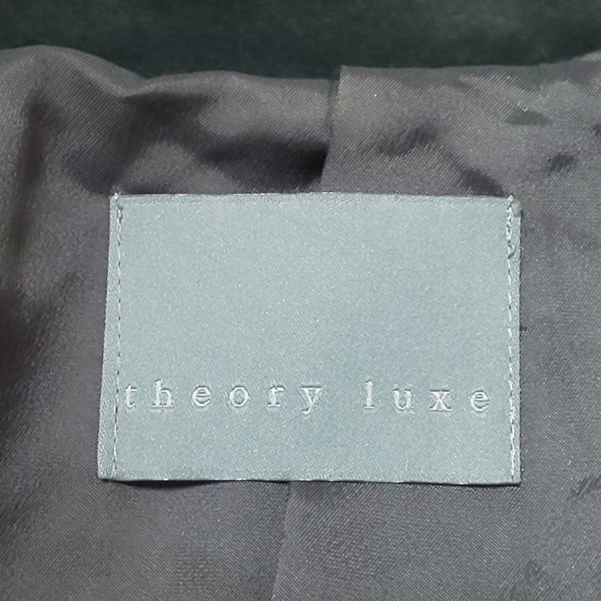極美品/希少色】theory luxe セオリーリュクス ベロアテーラード