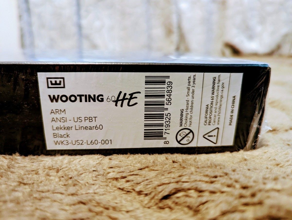 【新品未開封】Wooting 60 HE US配列 最新ARMモデル