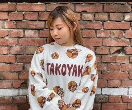 大阪限定 プニュズ たこ焼き トレーナー スウェット パーカー 大阪限定 プニュズ たこ焼き トレーナー スウェット パーカー
