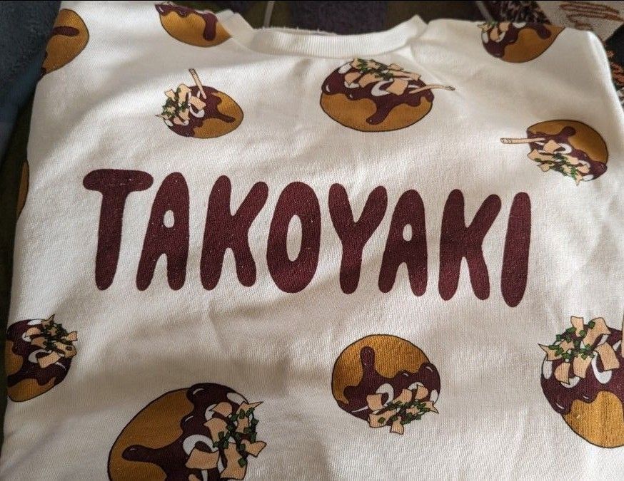 大阪限定 プニュズ たこ焼き トレーナー スウェット パーカー 大阪限定 プニュズ たこ焼き トレーナー スウェット パーカー
