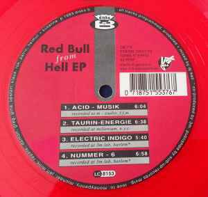 DJ Hell　 Red Bull From Hell EP　ドイツミュンヘンテクノシーンの大御所93年の真っ赤なACID!!!赤盤12！！_画像1