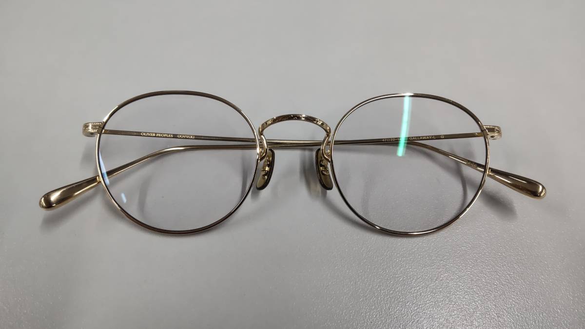 ☆美品！OLIVER PEOPLES オリバーピープルズ・メガネフレーム