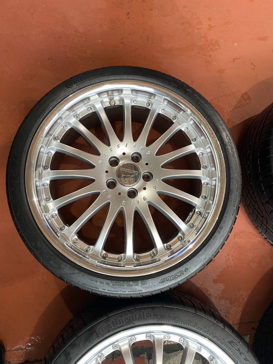 CARLSSON カールソン 1/16 CR RS 20インチ 8.5J 9.5J 112-5穴