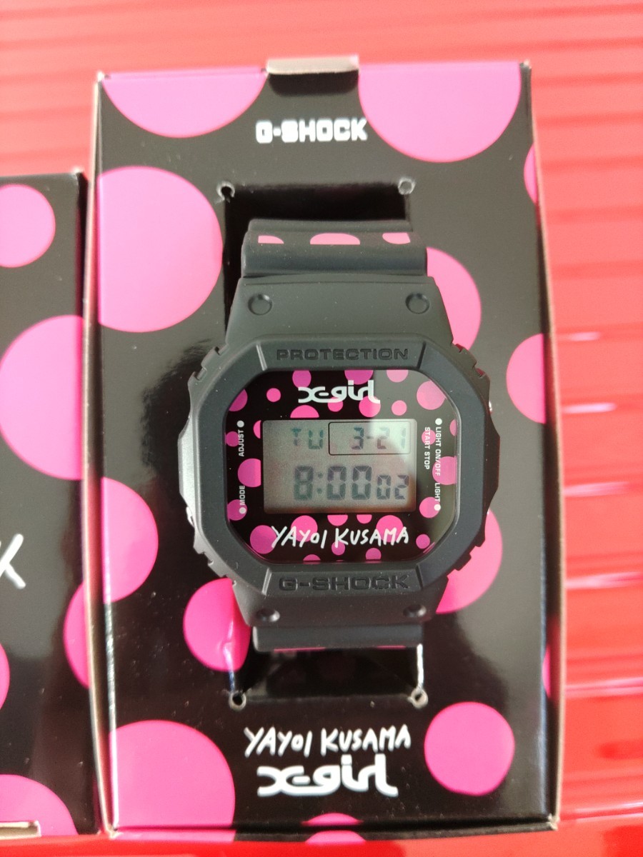 CASIO　カシオG-SHOCK　G-SHOCK　Gショック　 コラボ　DW-5600　草間彌生　x-girl　限定_画像1