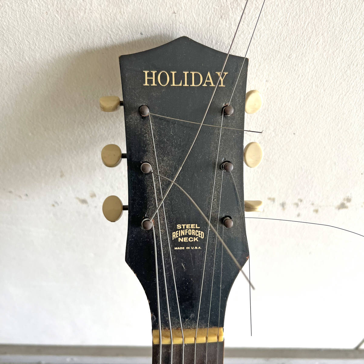 1960年代 HOLIDAY フルアコ ヴィンテージギター＋ピックアップの画像2