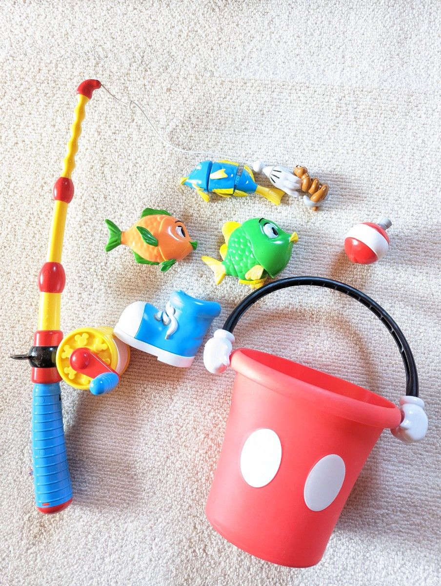 ミッキー おもちゃ 釣り プレイセット - おもちゃ