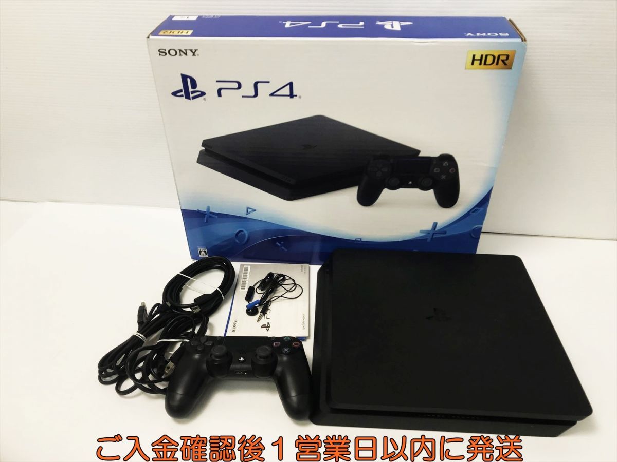 1円 PS4 本体 セット 1TB ブラック SONY PlayStation4 CUH-2100B 箱 ...